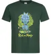 Мужская футболка Rick statue Темно-зеленый Мужская футболка Rick statue Темно-зеленый фото