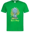 Мужская футболка Rick statue Зеленый Мужская футболка Rick statue Зеленый фото