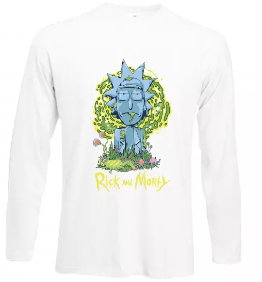 Лонгслів Rick statue Білий фото