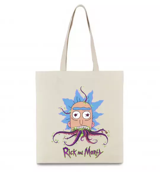 Эко-сумка Octopus Rick Бежевый фото