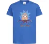Детская футболка Octopus Rick Ярко-синий фото