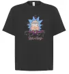 Футболка Оверсайз Octopus Rick Черный фото