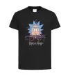 Дитяча футболка Octopus Rick Чорний фото