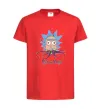Дитяча футболка Octopus Rick Червоний фото