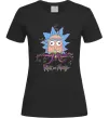 Жіноча футболка Octopus Rick Чорний фото
