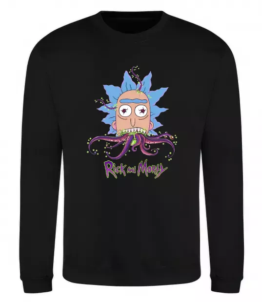 Свитшот Octopus Rick Черный фото