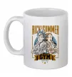 Чашка керамическая Rick and Summer Gym Белый фото