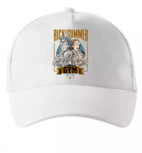 Кепка Rick and Summer Gym Білий фото