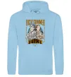 Чоловіча толстовка (худі) Rick and Summer Gym Блакитний фото