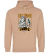 Женская толстовка (худи) Rick and Summer Gym Песочный фото