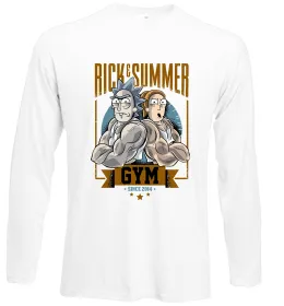 Лонгслив Rick and Summer Gym Белый фото