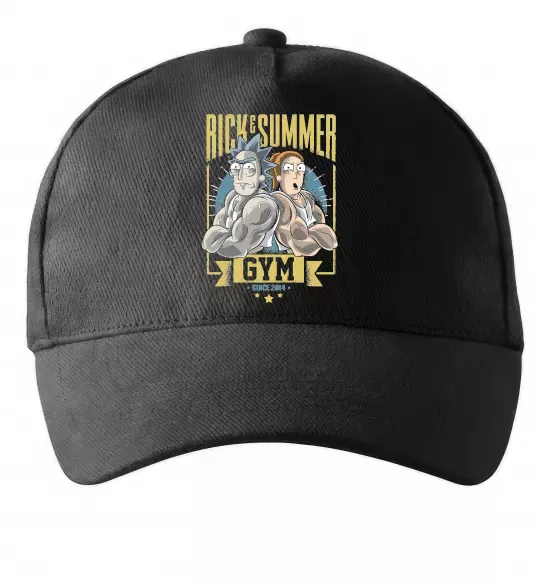 Кепка Rick and Summer Gym Чорний фото