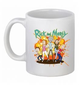 Чашка керамічна Rick and Smith`s family