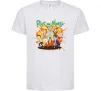 Детская футболка Rick and Smith`s family Белый фото
