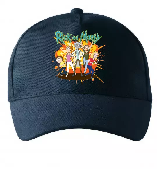 Кепка Rick and Smith`s family Темно-синій фото