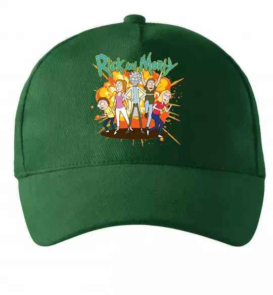 Кепка Rick and Smith`s family Темно-зелений фото