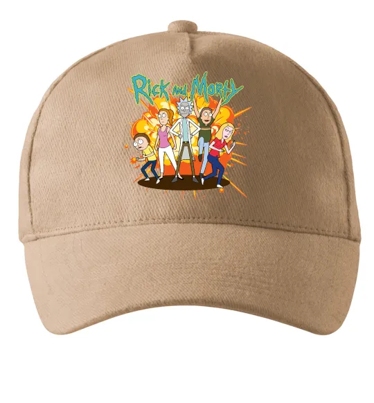 Кепка Rick and Smith`s family Песочный фото
