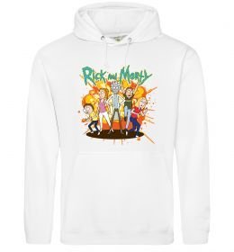 Чоловіча толстовка (худі) Rick and Smith`s family