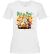Жіноча футболка Rick and Smith`s family Білий фото