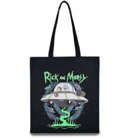Эко-сумка Рік і Морті тарілка