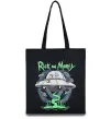 Эко-сумка Рік і Морті тарілка Черный фото