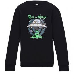 Детский Свитшот Рік і Морті тарілка