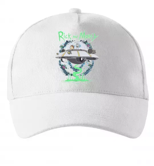 Кепка Рік і Морті тарілка Белый фото