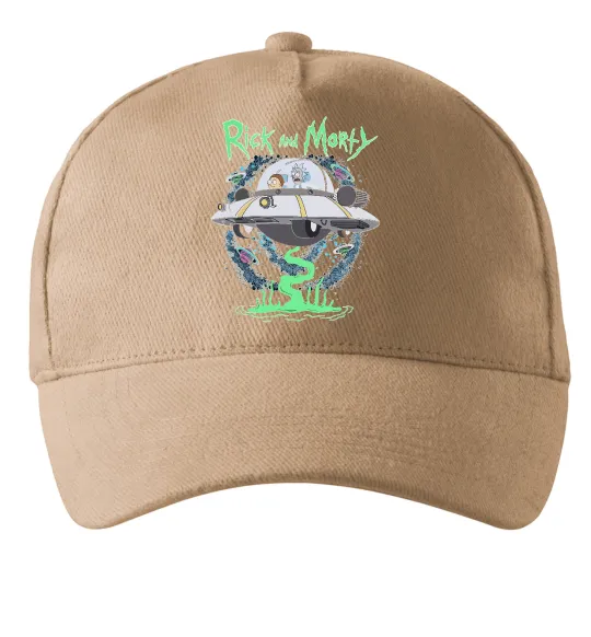Кепка Рік і Морті тарілка Песочный фото