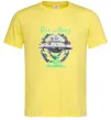 Чоловіча футболка Рік і Морті тарілка Лимонний фото