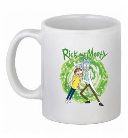 Чашка керамическая Rick and Morty Portal