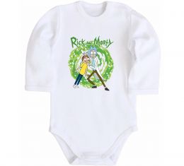 Детский боди Rick and Morty Portal