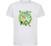 Детская футболка Rick and Morty Portal Белый фото