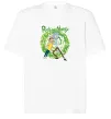Футболка Оверсайз Rick and Morty Portal Белый Футболка Оверсайз Rick and Morty Portal Белый фото