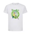Детская футболка Rick and Morty Portal Белый фото