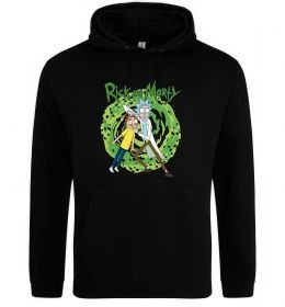 Чоловіча толстовка (худі) Rick and Morty Portal
