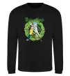 Світшот Rick and Morty Portal Чорний фото