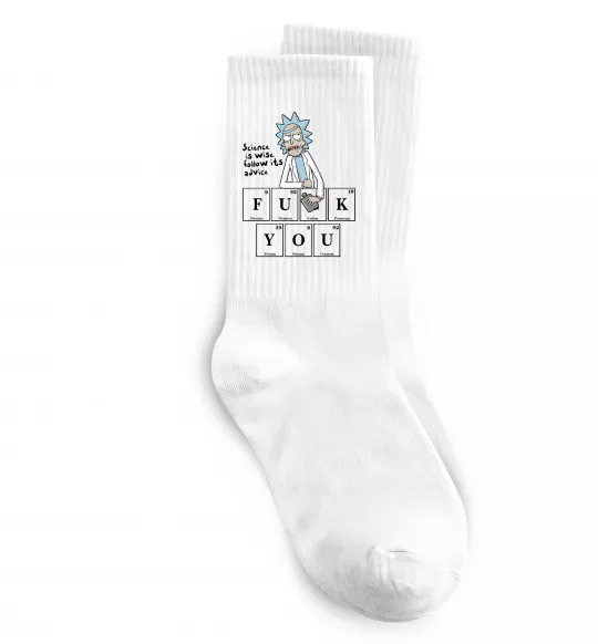 Шкарпетки Rick`s advice Білий фото