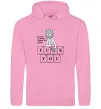 Женская толстовка (худи) Rick`s advice Розовый фото