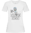 Жіноча футболка Rick`s advice Білий фото