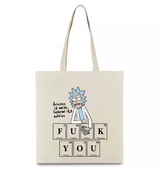 Еко-сумка Rick`s advice Бежевий фото