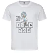 Чоловіча футболка Rick`s advice Білий Чоловіча футболка Rick`s advice Білий фото