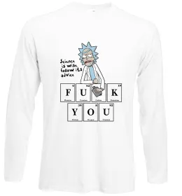 Лонгслив Rick`s advice Белый фото