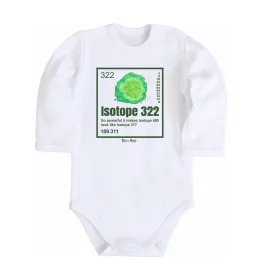 Дитячий бодік Isotope 322 Білий фото