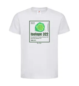 Детская футболка Isotope 322 Белый фото