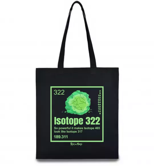 Эко-сумка Isotope 322 Черный фото