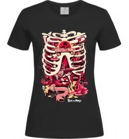 Жіноча футболка Rick and Morty Anatomy park