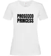 Жіноча футболка Prosecco princess Білий Жіноча футболка Prosecco princess Білий фото