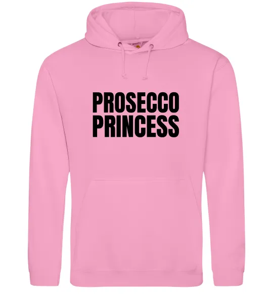 Женская толстовка (худи) Prosecco princess Розовый фото