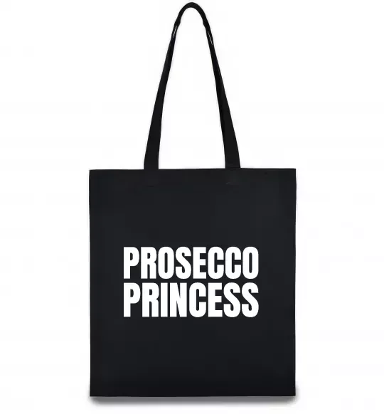Эко-сумка Prosecco princess Черный фото