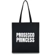 Эко-сумка Prosecco princess Черный фото